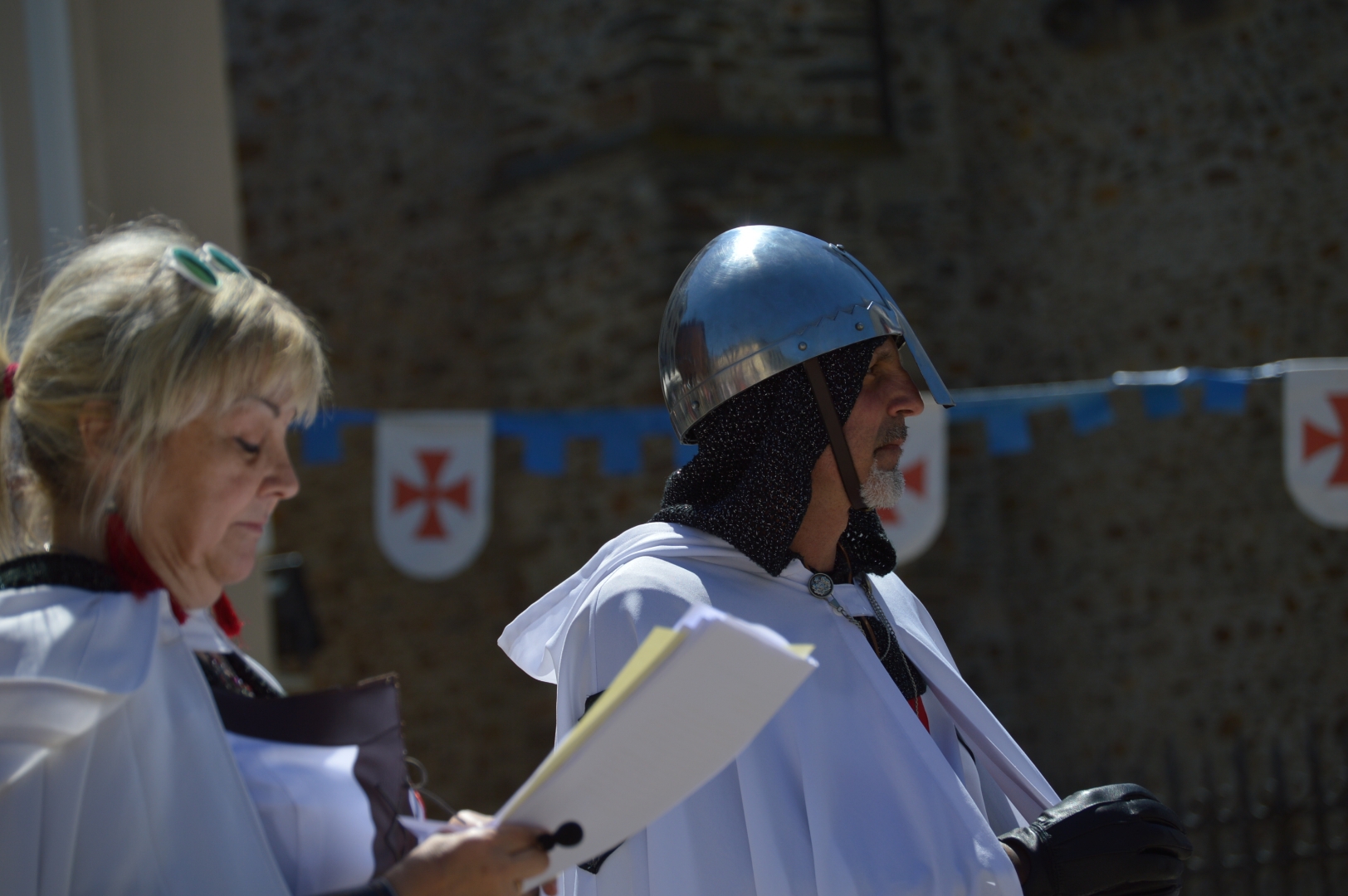 La representación del Juicio Templario, se une este año a las actividades de la Noche Templaria 28