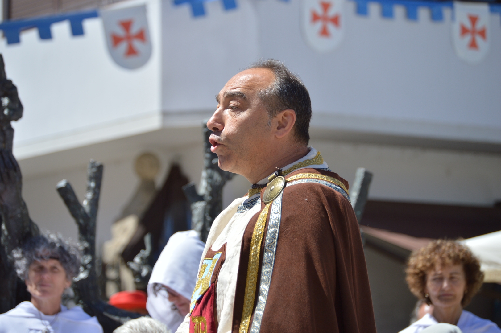 La representación del Juicio Templario, se une este año a las actividades de la Noche Templaria 16