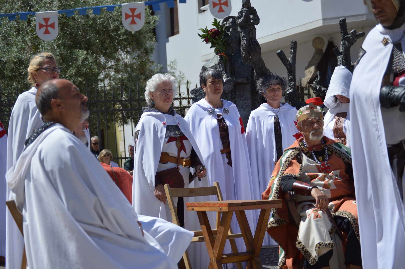 La representación del Juicio Templario, se une este año a las actividades de la Noche Templaria 17