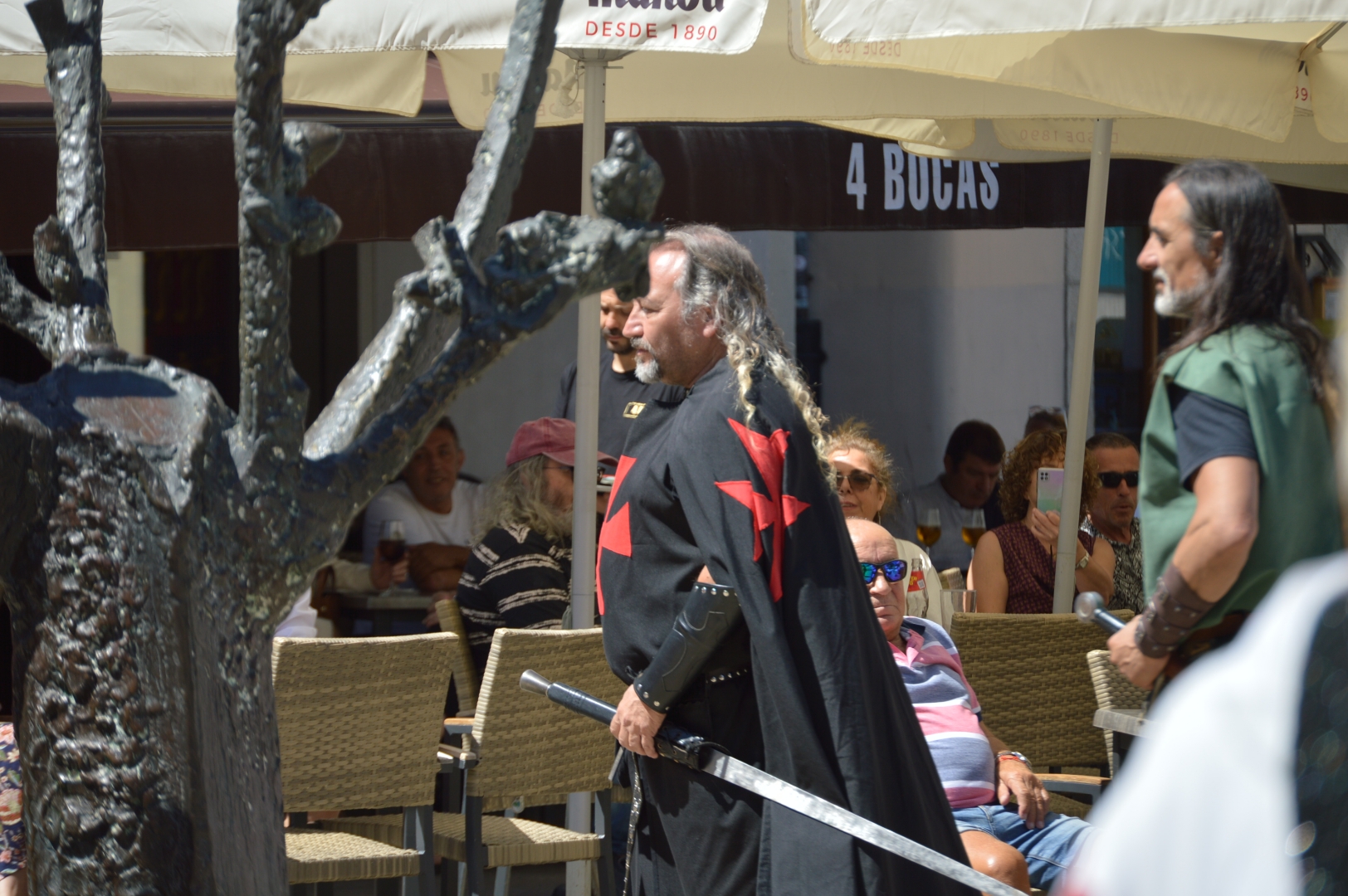 La representación del Juicio Templario, se une este año a las actividades de la Noche Templaria 9