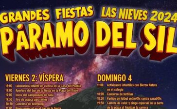 Páramo del Sil se prepara para unas Fiestas de las Nieves 2024 llenas de actividades 5
