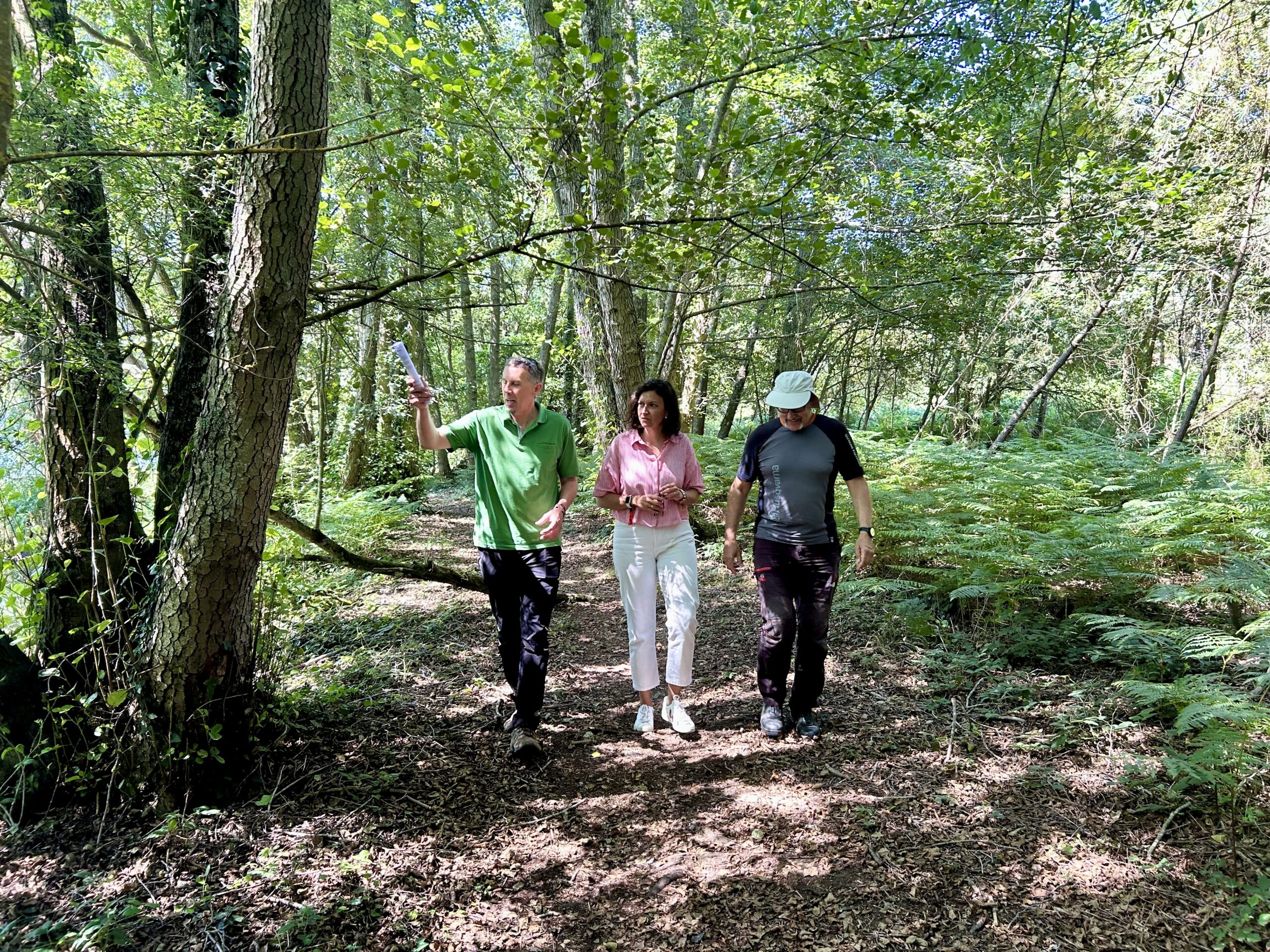 La recuperación de la Senda de Los Romeros avanza dentro de los proyectos del Anillo Verde de Ponferrada 1