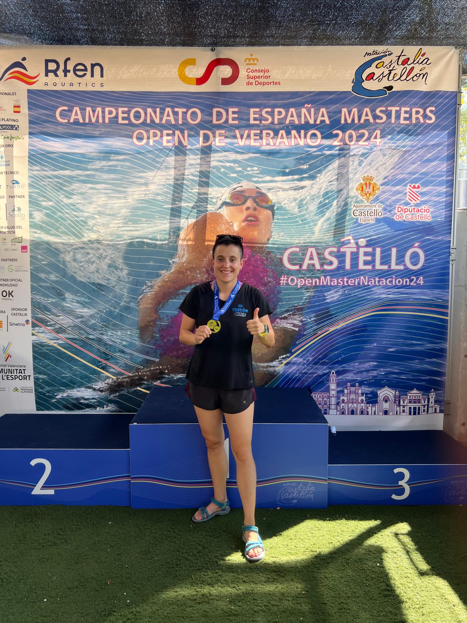 Nuevos éxitos del club Natación Tritón Bierzo en el campeonato de España Master 2