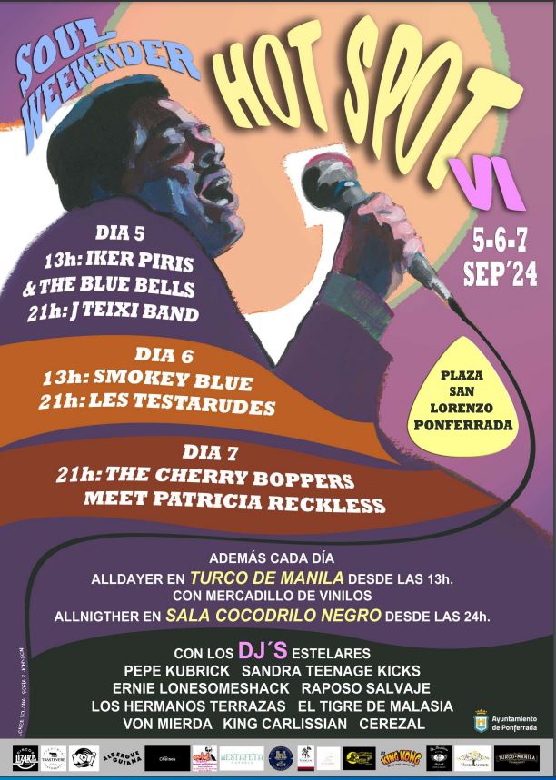 Las fiestas de la Encina 2024 contarán con la sexta edición del festival Hot Spot Soul Weekender 2