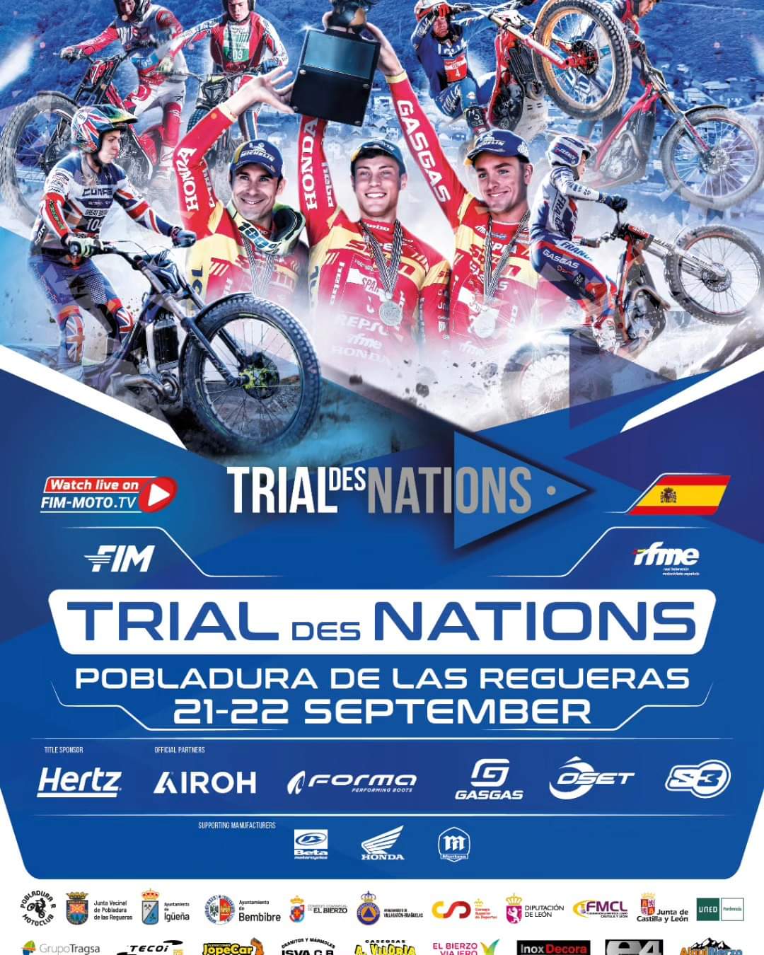 Pobladura se prepara para el Trial de las Naciones: un evento histórico para el motor berciano 2