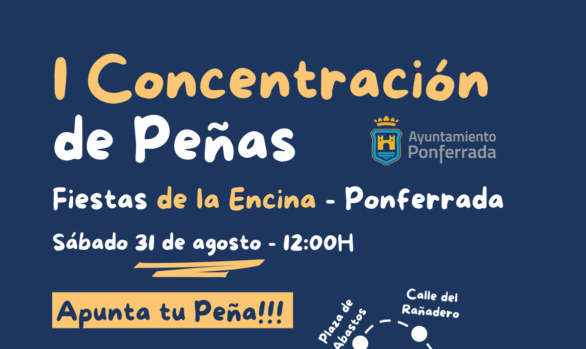 Fiestas Encina 2024: Últimos días para apuntar a tu peña en la I Concentración de Peñas de Ponferrada 1