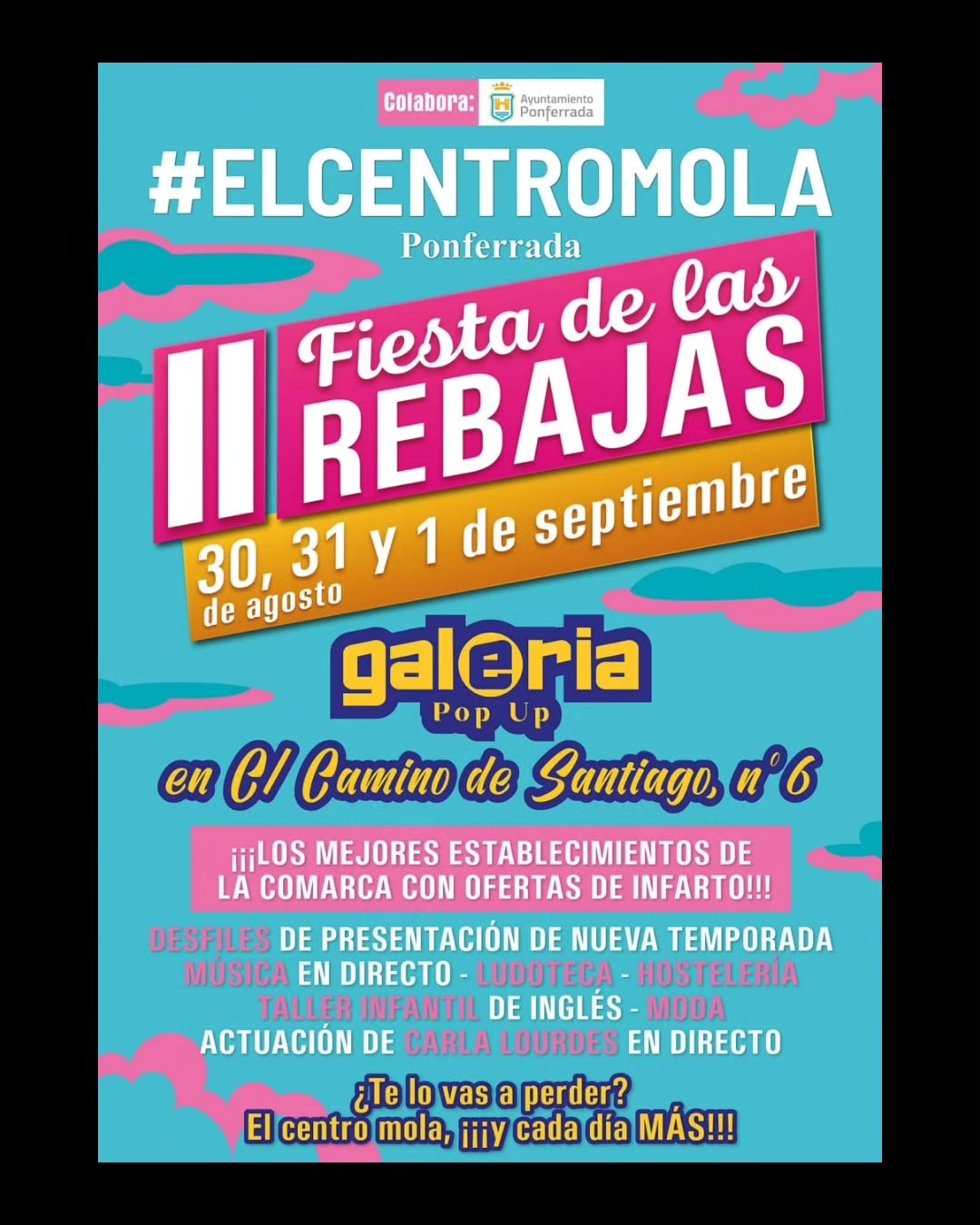 El centro Mola organiza este fin de semana la II Fiesta de las Rebajas con un fin de semana de actividades 2