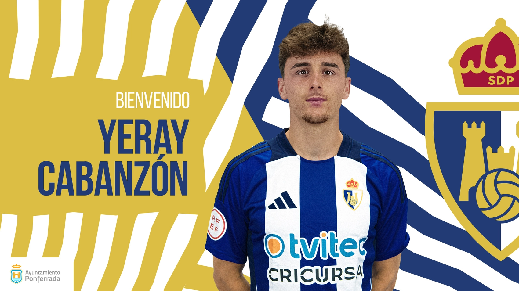 Yeray Cabanzón regresa a la SD Ponferradina 1