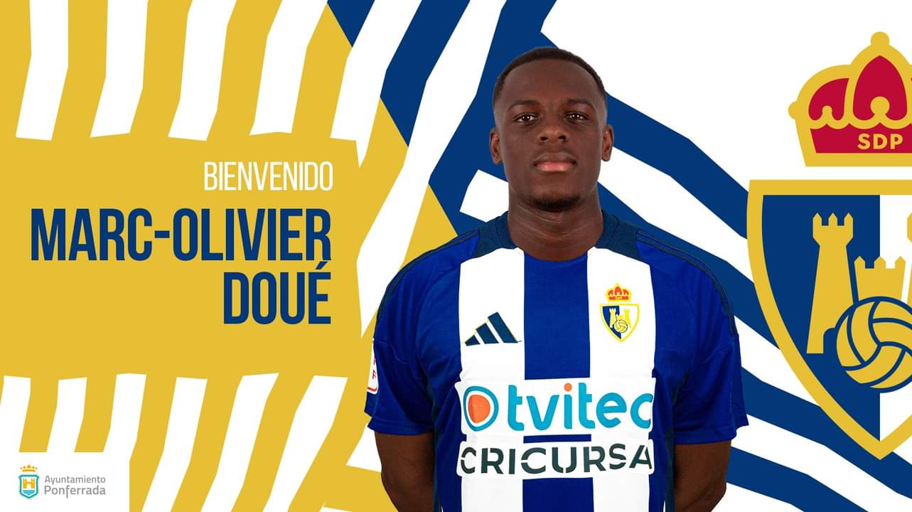 La SD Ponferradina incorpora a Marc-Olivier Doué 1