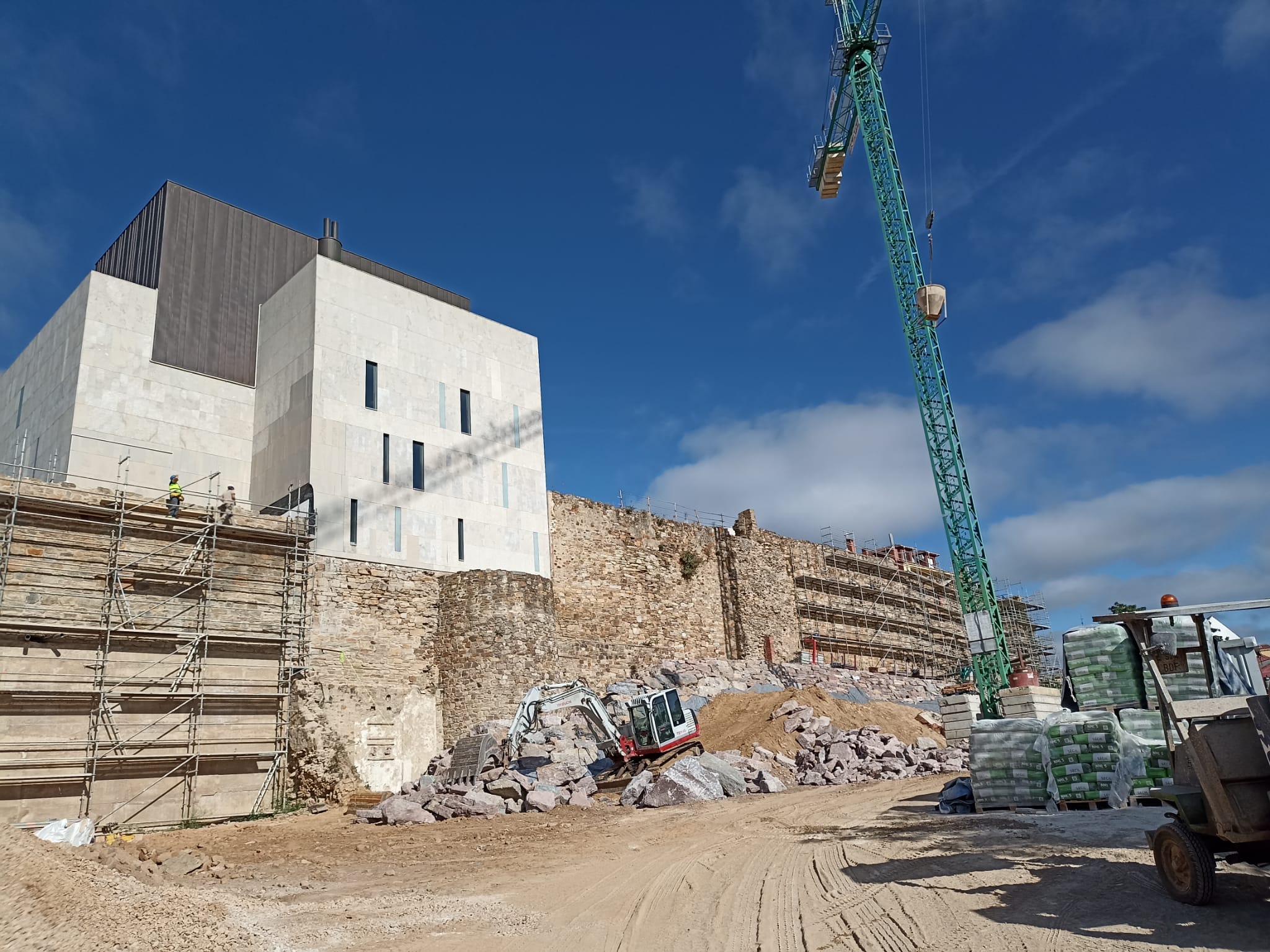 Avanza la restauración de un tramo de la muralla de Astorga con una inversión de 1,3 millones de euros 1