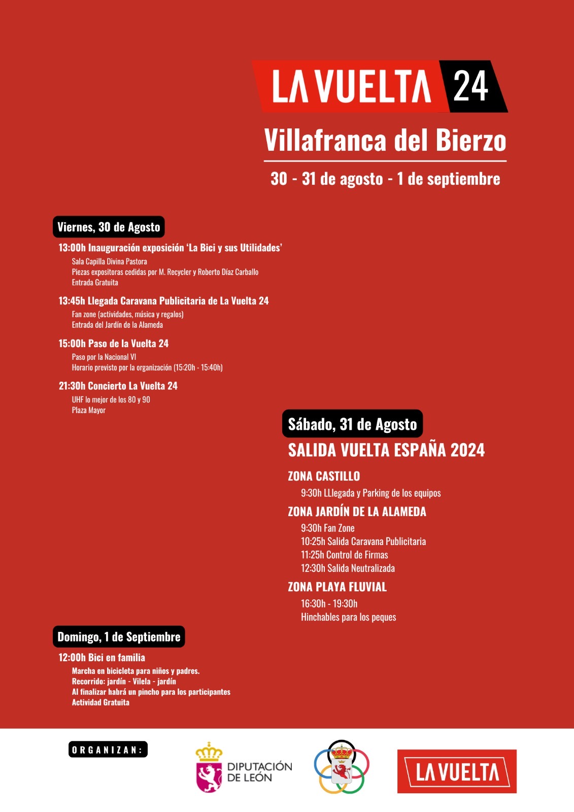 Vuelta Ciclista a España en Villafranca del Bierzo: Planning, horarios y Parkings para disfrutar del evento 2