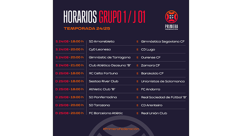 Ya se conoce el horario para que la Ponferradina se estrene en El Toralín frente a la Real Sociedad B 2