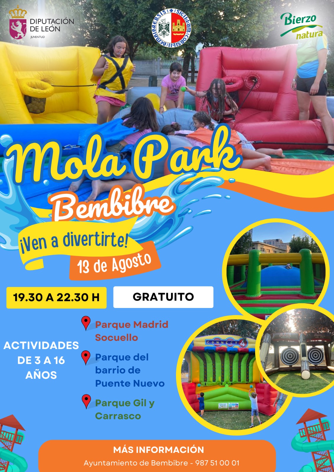 Bembibre organiza actividades gratuitas de ocio y diversión durante la semana de la Juventud 5