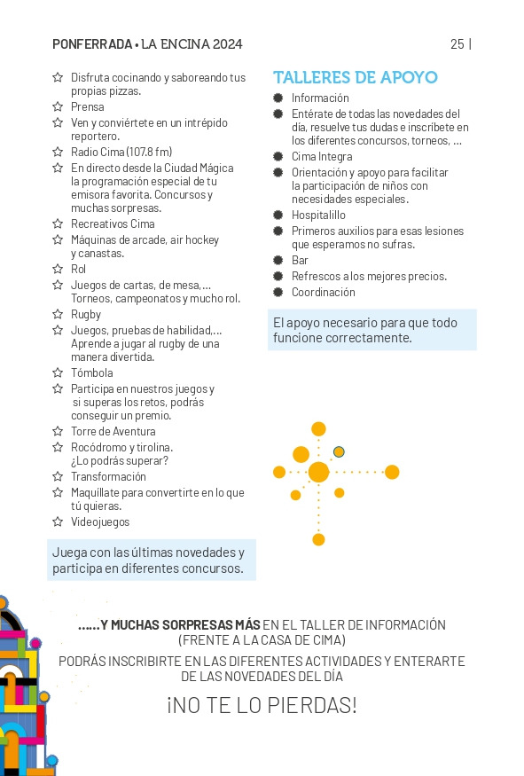 Fiestas de la Encina 2024 Programa completo de actividades para festejar las fiestas de la patrona del Bierzo 27