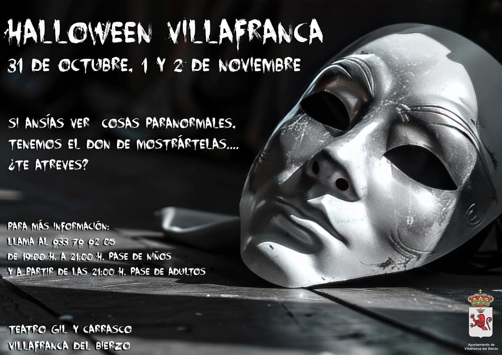 llega Halloween Villafranca, una experiencia paranormal que no te dejará indiferente 1