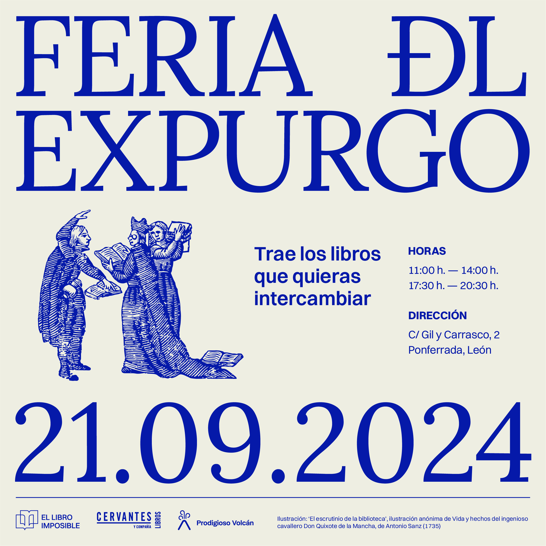 El Libro Imposible presenta una original versión de El Señor de Bembibre en láminas ilustradas y prepara la Feria del Expurgo de otoño tras el éxito del año pasado 2