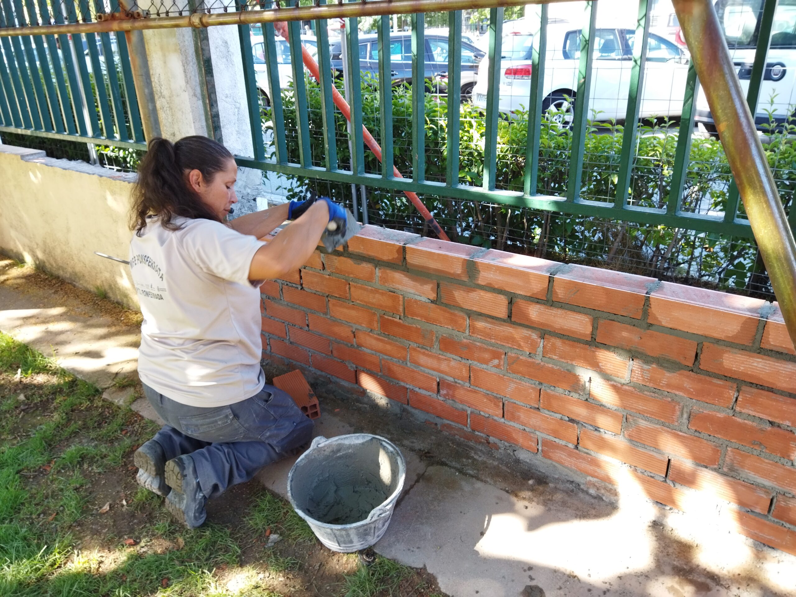 Los alumnos de la Escuela Taller Municipal “Pablo Voces” finalizan las obras realizadas en el Colegio Valentín García Yebra 2