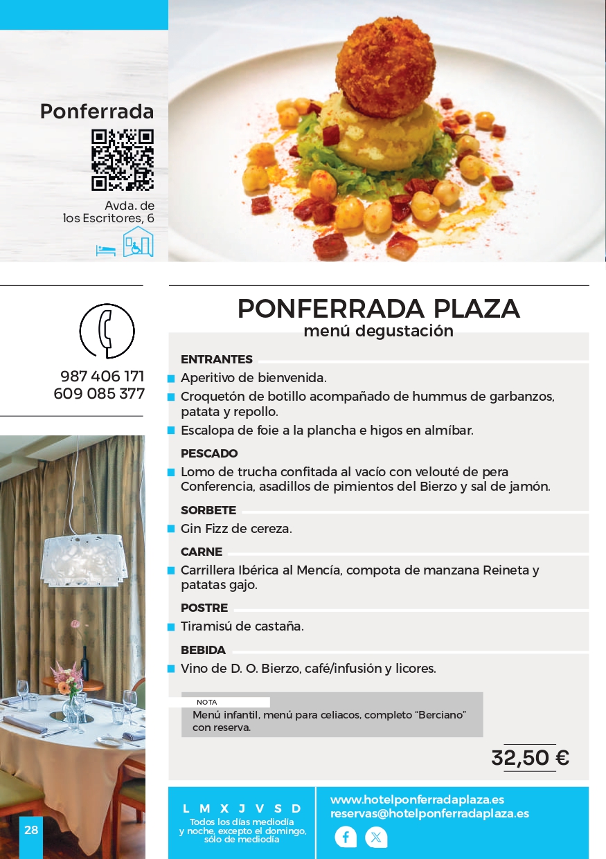 Jornadas Gastronómicas del Bierzo, guía, menús, restaurantes y bodegas 23