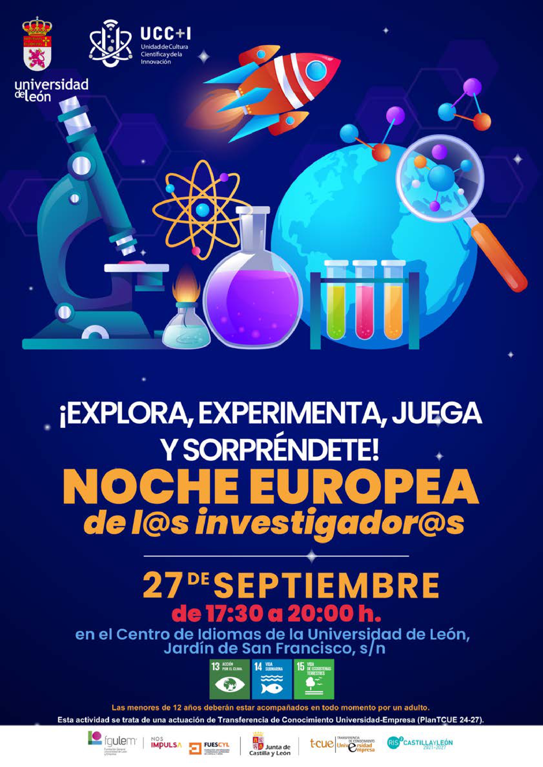 La Universidad de León cita a León y Ponferrada con la ciencia en ‘La Noche Europea de los Investigadores 2024’ 2