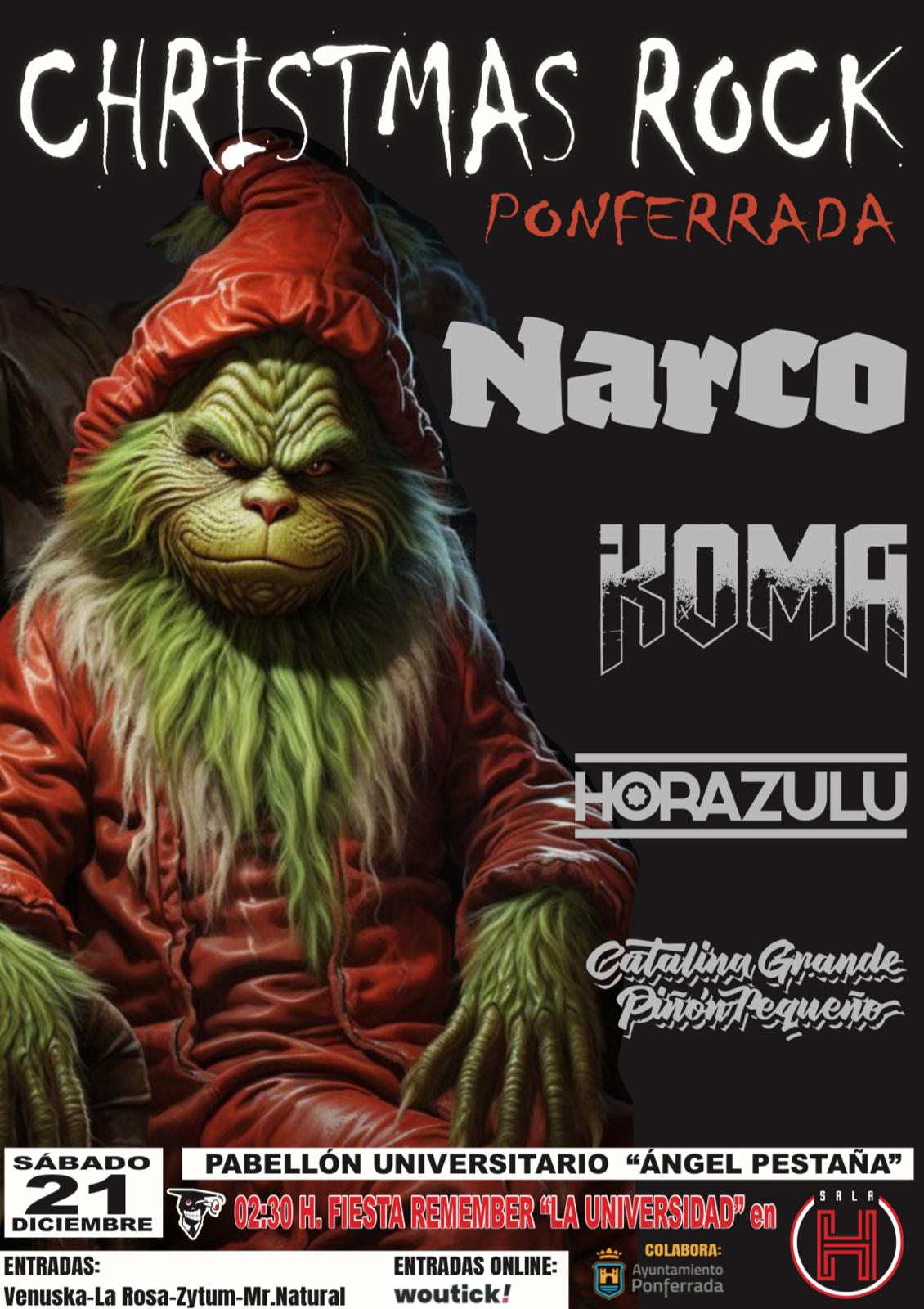 Christmas Rock ¡El espíritu rockero inundará Ponferrada en un festival navideño! 2