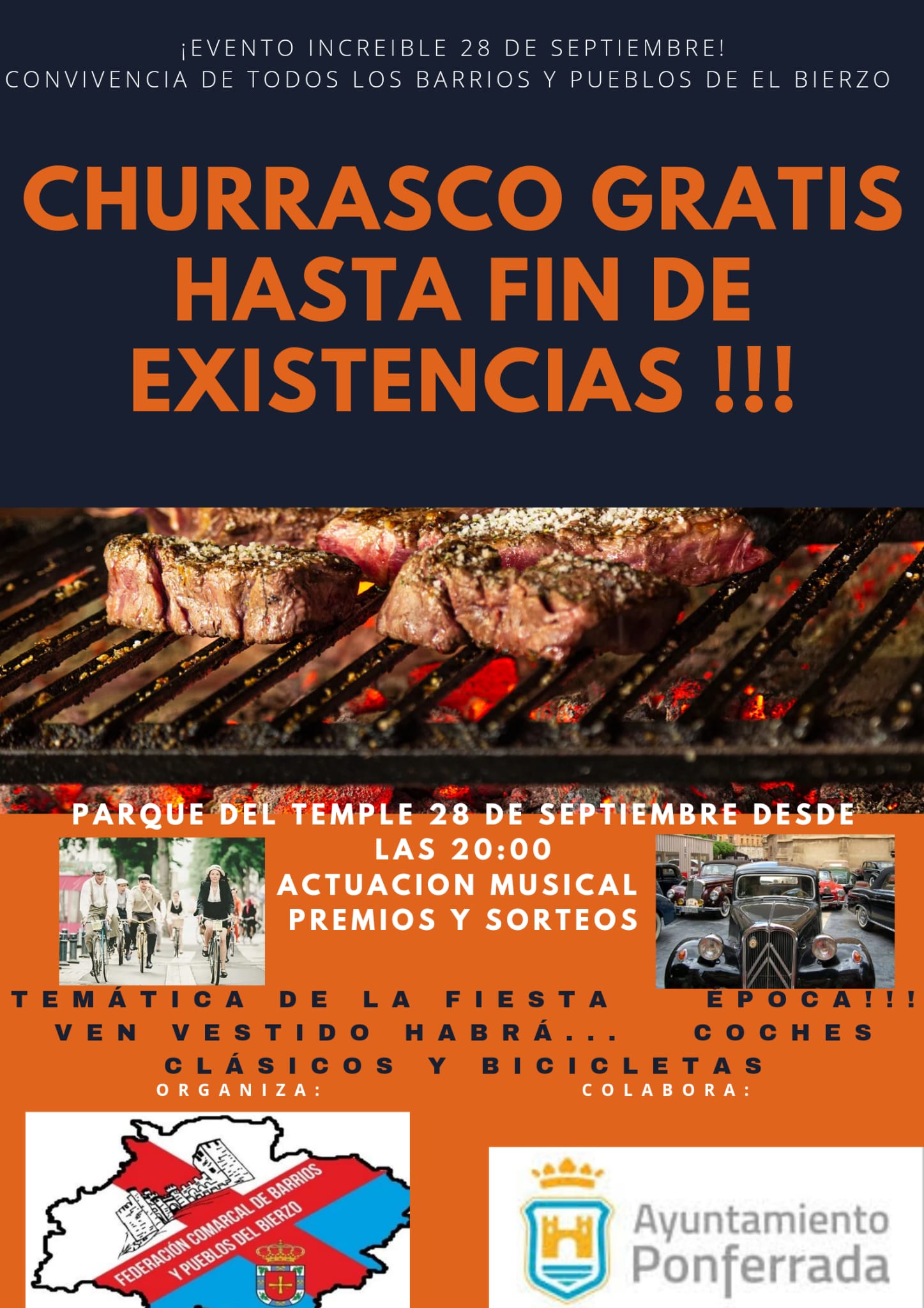 La Federación de Barrios y Pueblos del Bierzo te invita a una jornada de convivencia con churrasco gratis 2