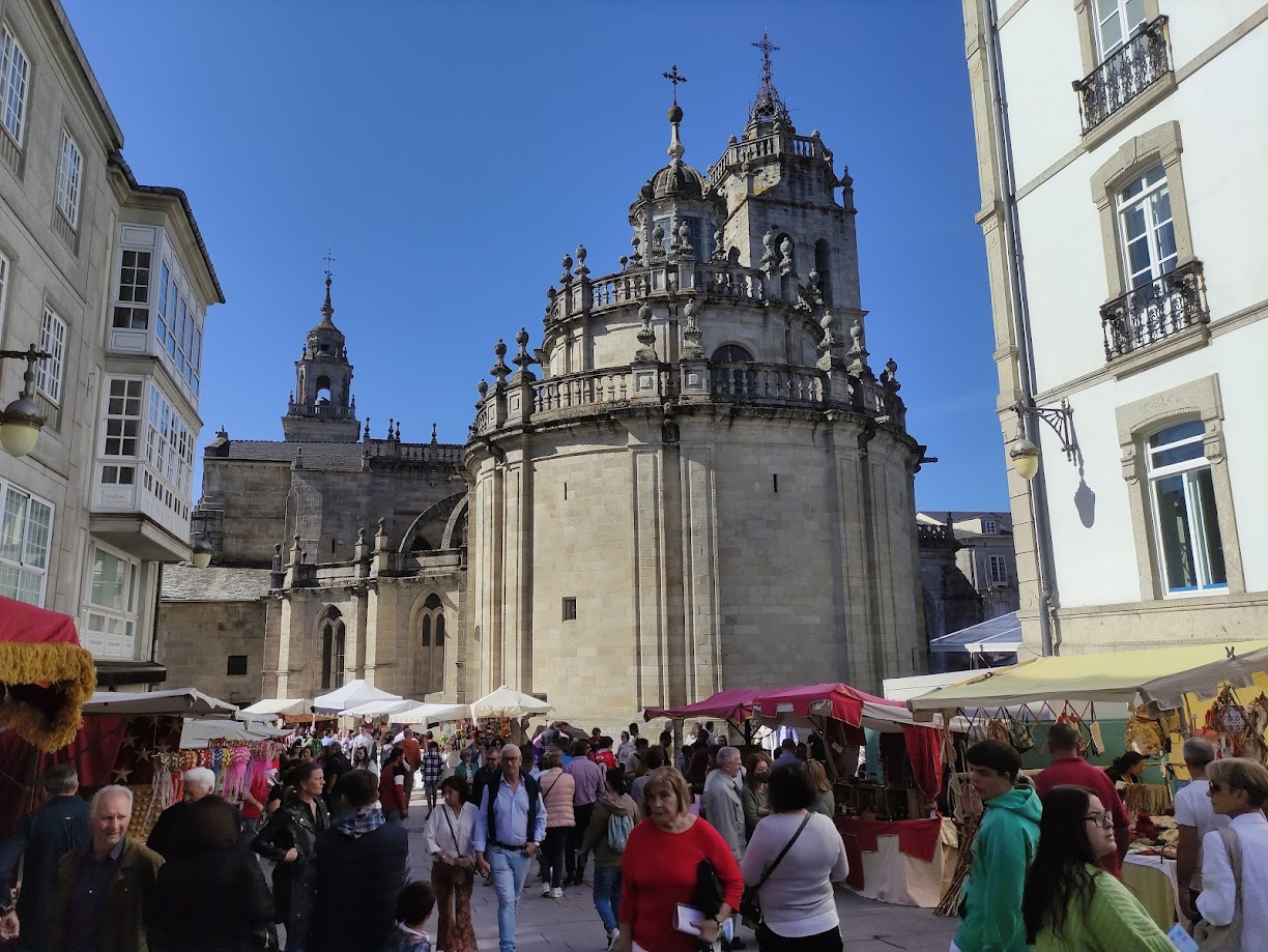 imagen de la catedral de lugo