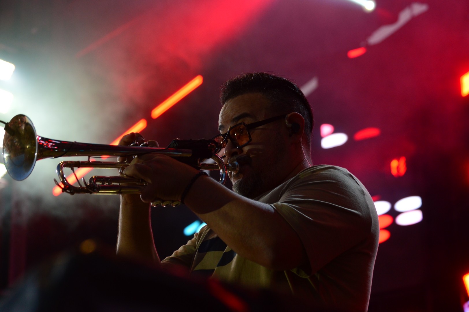 La Orquesta Panorama llena la Plaza de la Constitución celebrando las fiestas de Camponaraya 31