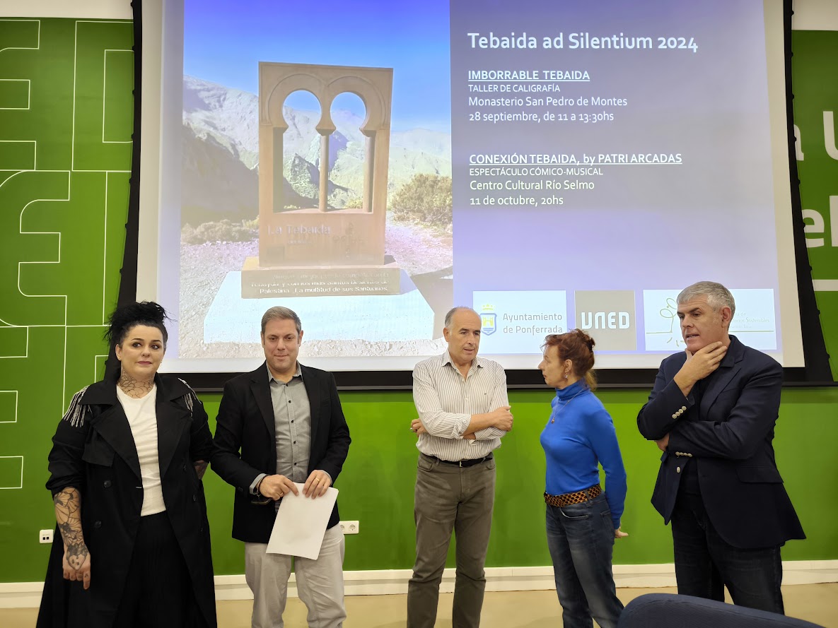 Tebaida ad Silentium: Un viaje al pasado mediante la caligrafía y al humor en Ponferrada 2