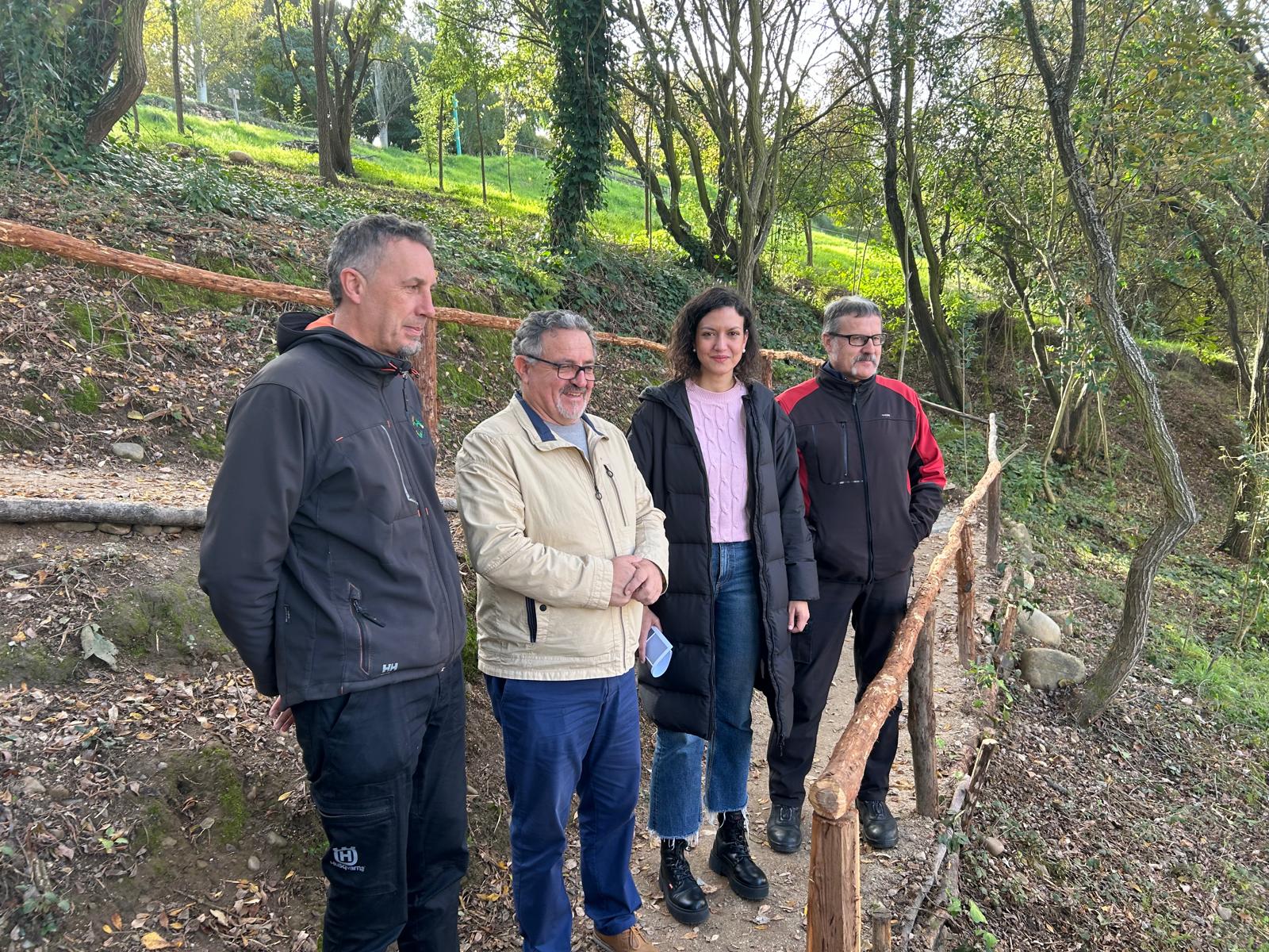 Ponferrada une con dos kilómetros de sendas, el barrio de los Judíos con el parque del Plantío 2