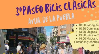 Ponferrada se mueve en bici: III paseo con bicis clásicas y gran magosto con la Asociación de Amigos de La Puebla