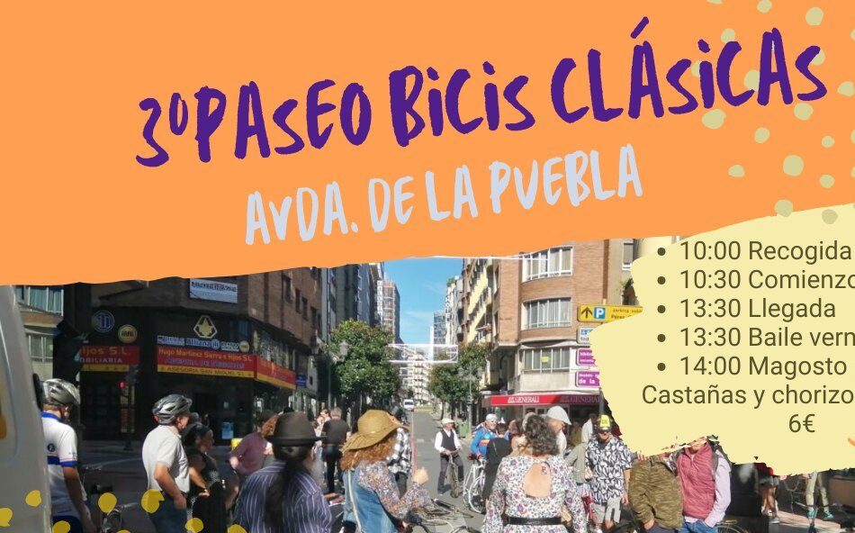 Ponferrada se mueve en bici: III paseo con bicis clásicas y gran magosto con la Asociación de Amigos de La Puebla 1