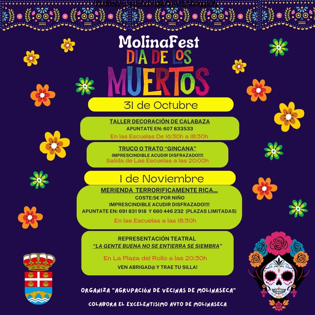 La agrupación de vecinas de Molinaseca celebra el Día de los Muertos con un fin de semana lleno de actividades 2