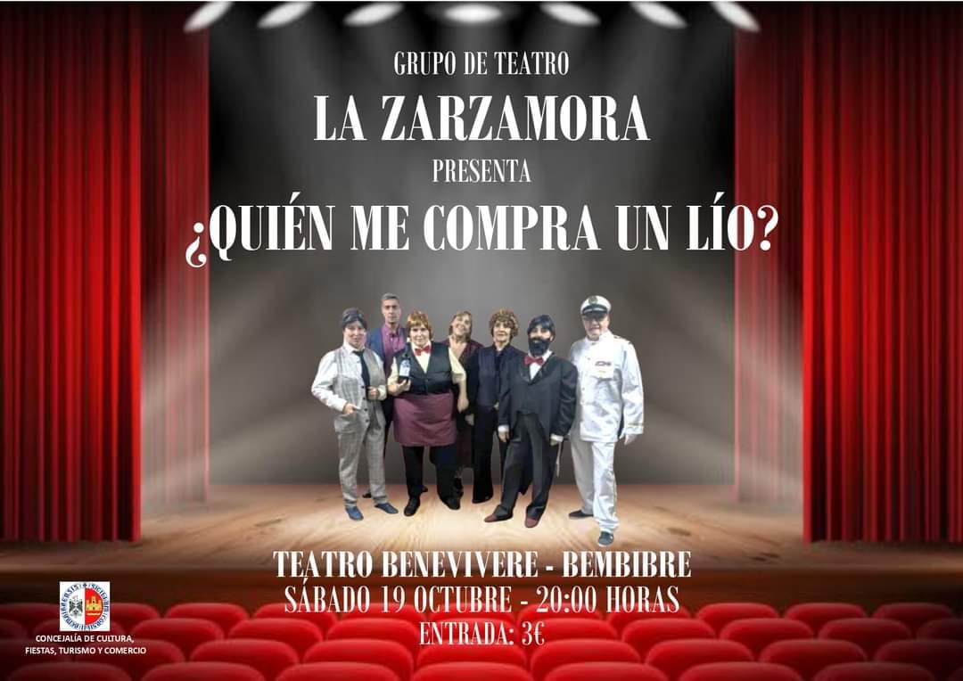 La Zarzamora trae la comedia a Bembibre con "¿Quién me compra un lío?" 1