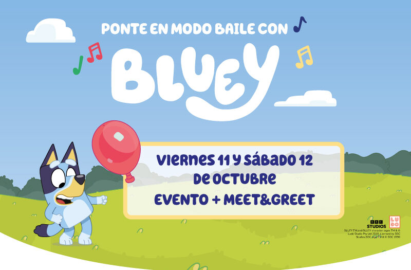 Todo preparado en El Rosal para ponerse en modo baile con Bluey este fin de semana