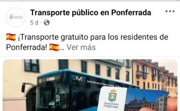 El Ayuntamiento de Ponferrada detecta y denuncia un perfil falso en la red social Facebook 4