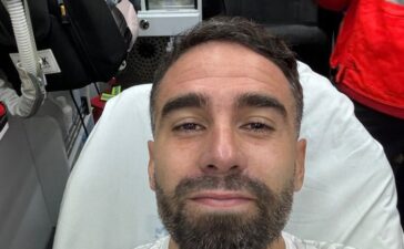 Carvajal, fuera de los terrenos de juego varios meses tras confirmarse la rotura del ligamento cruzado 1