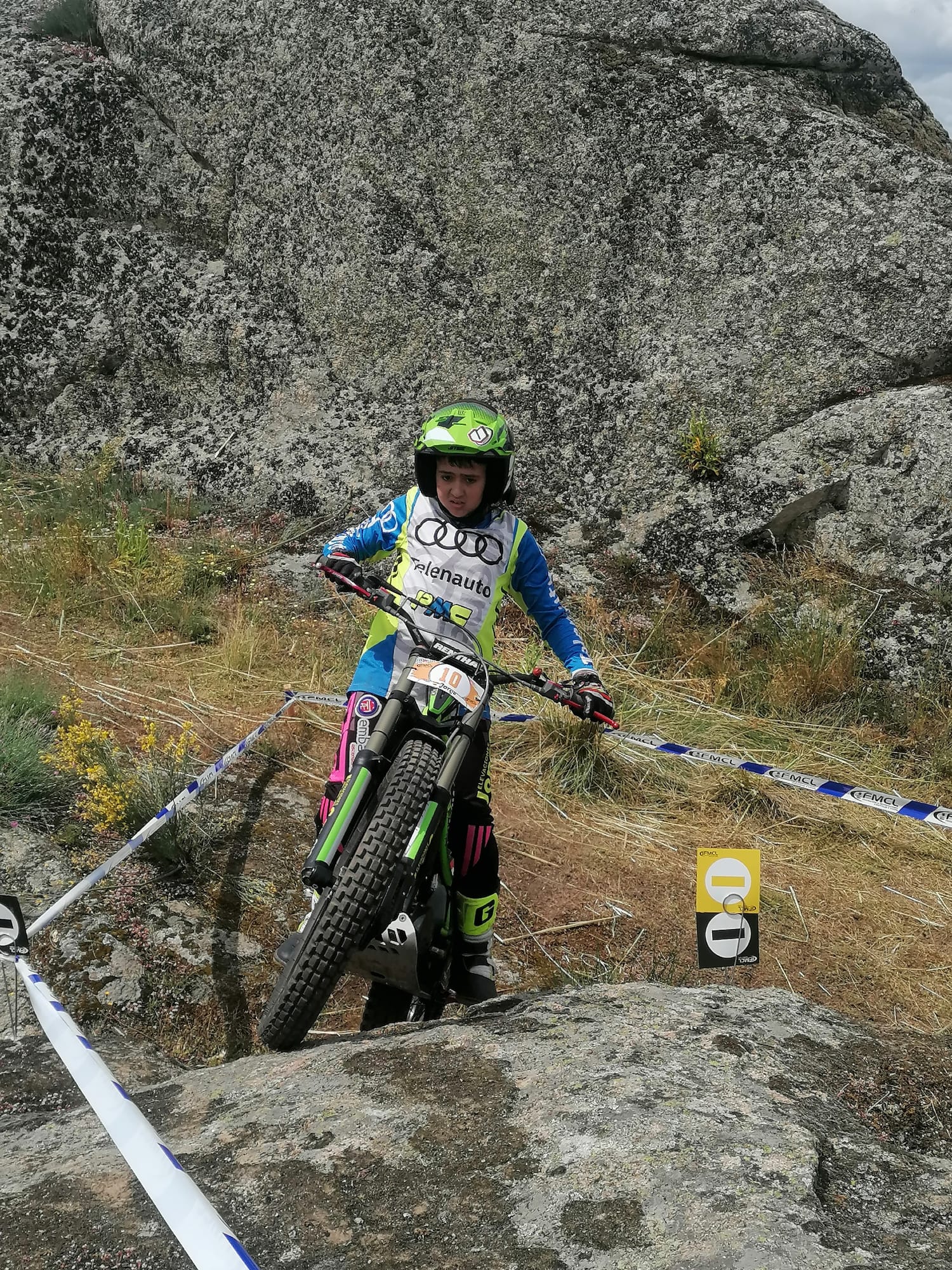 El berciano Jorge Fernández, nuevo campeón de Castilla y León de Trial TR5 2