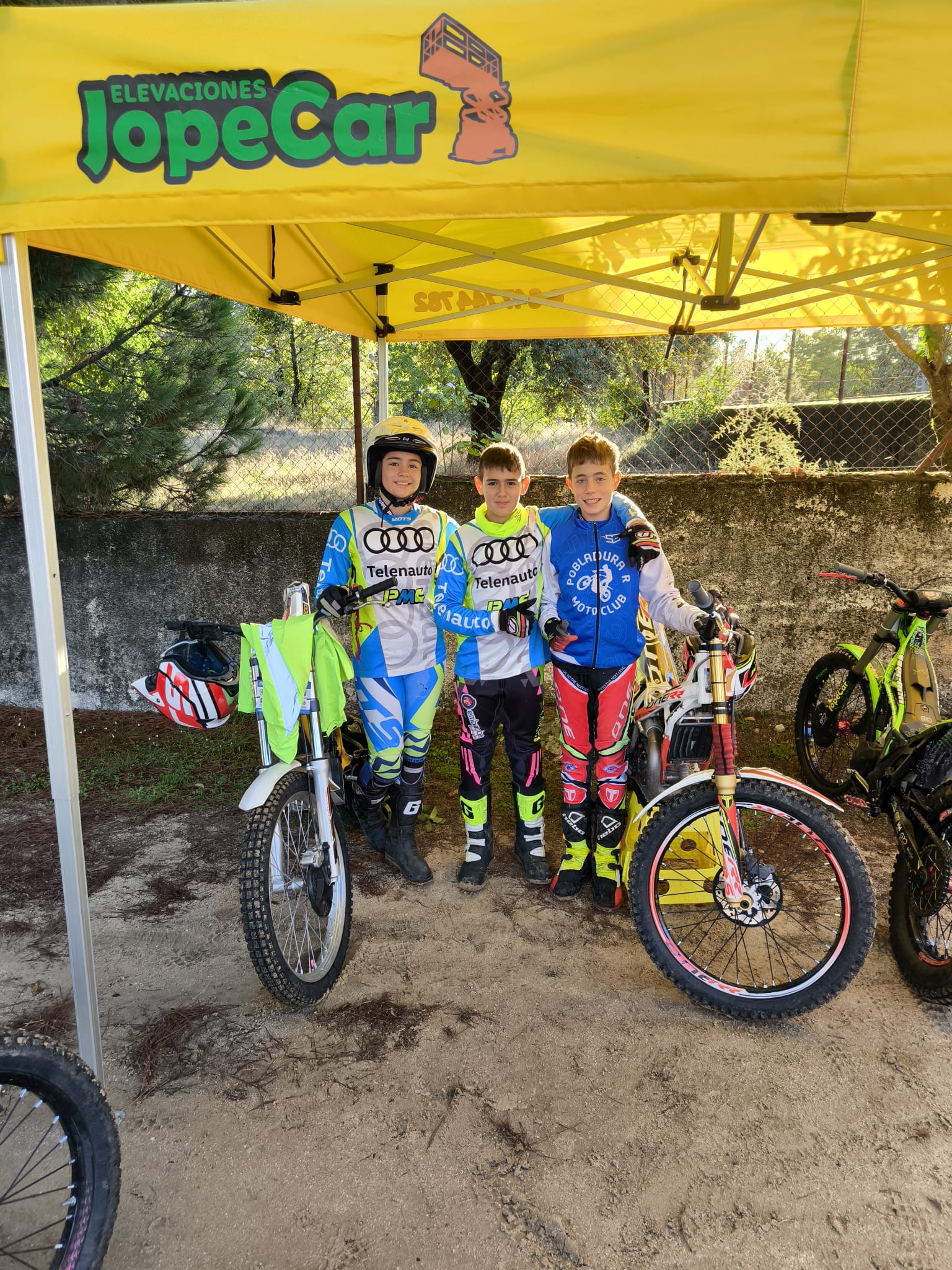 El berciano Jorge Fernández, nuevo campeón de Castilla y León de Trial TR5 4