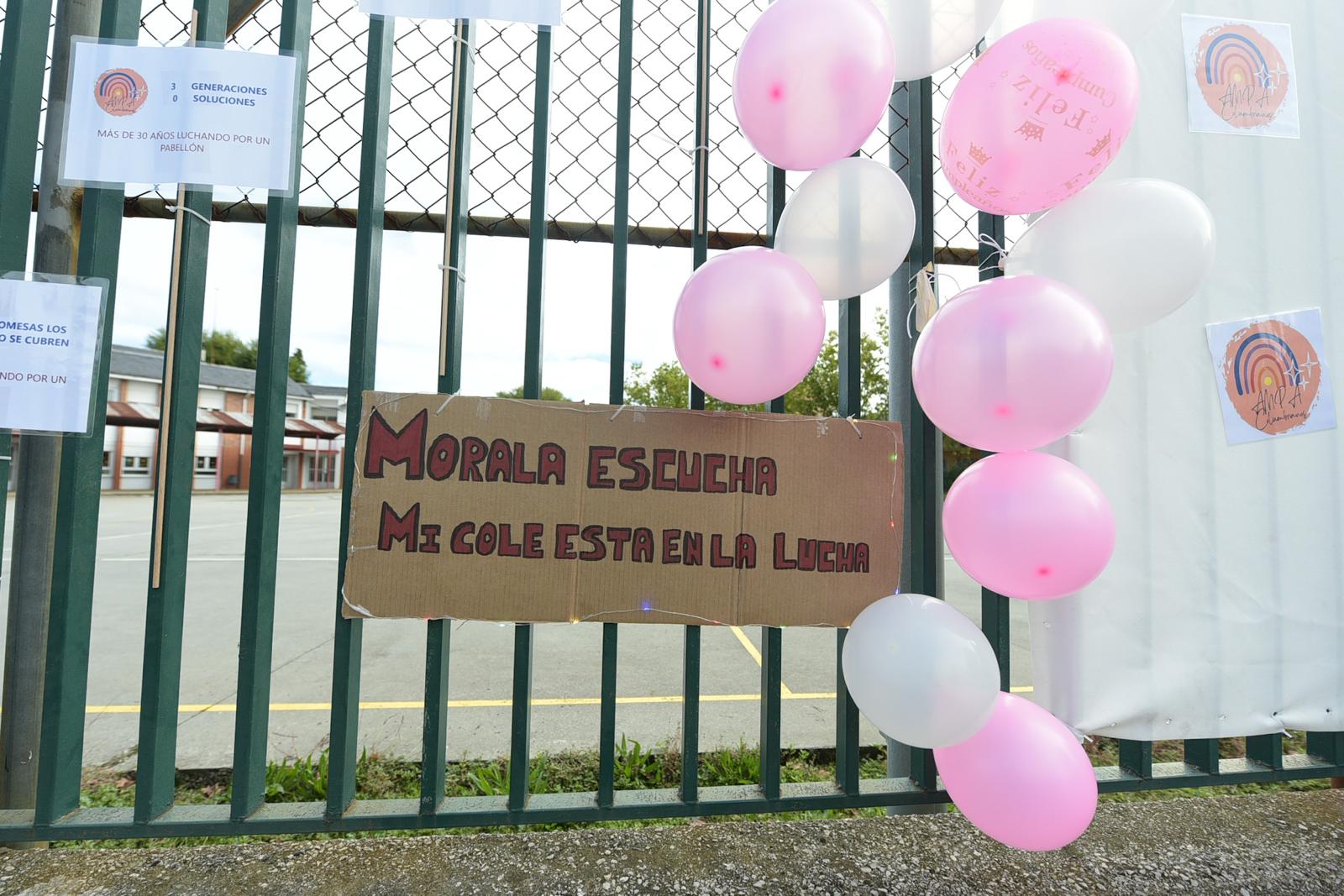 El AMPA del Colegio de Columbrianos exige un pabellón tras 30 años de espera 8