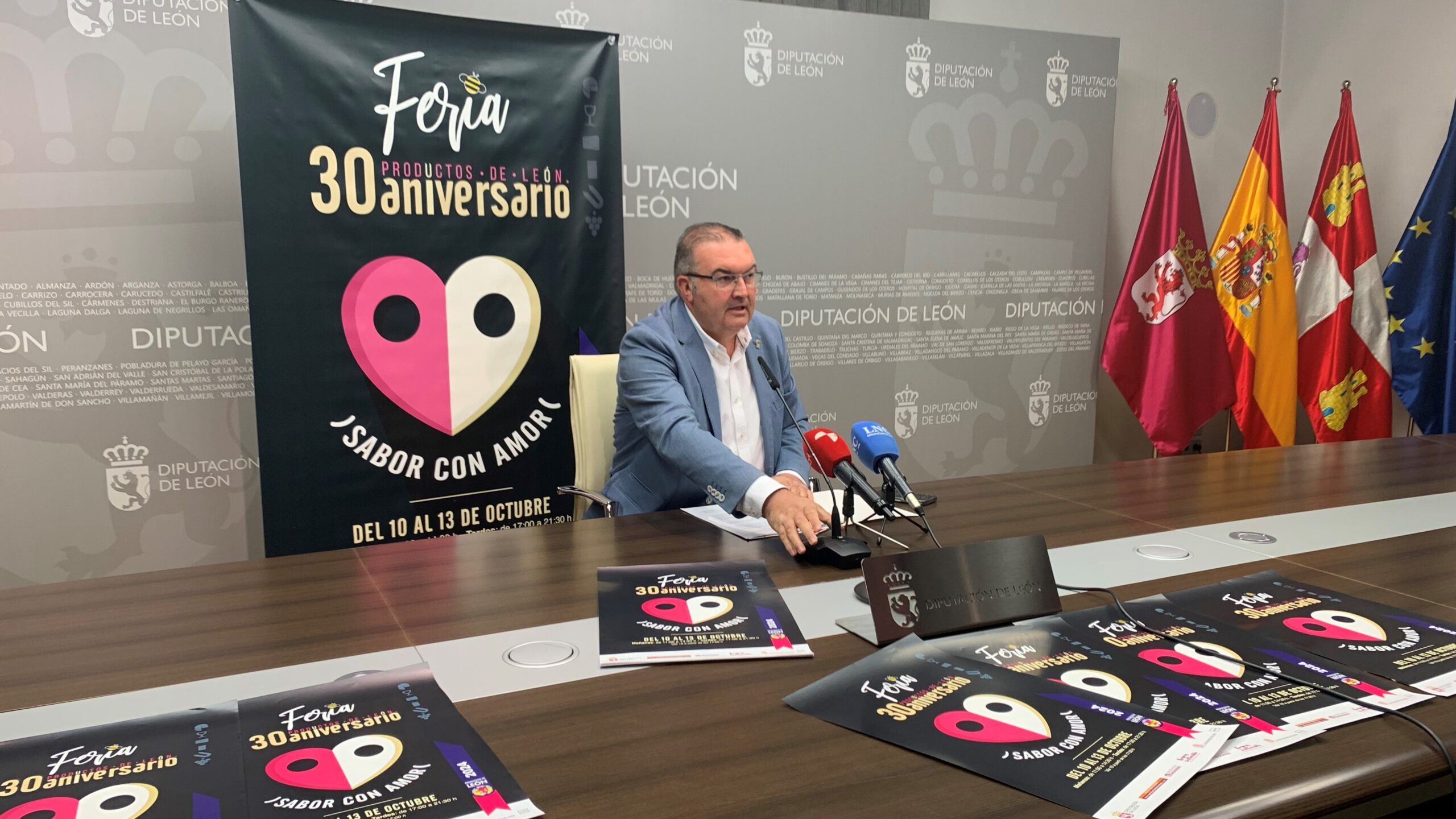 La Diputación celebra el XXX aniversario de la Feria de los Productos de León 1