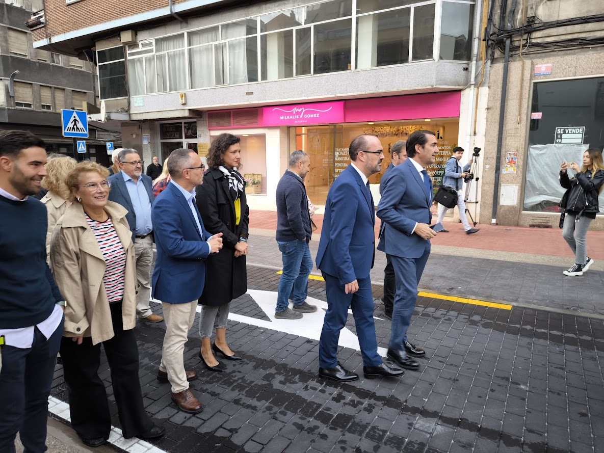 Ponferrada abre al tráfico la calle Gómez Núñez tras ocho meses de obras 2