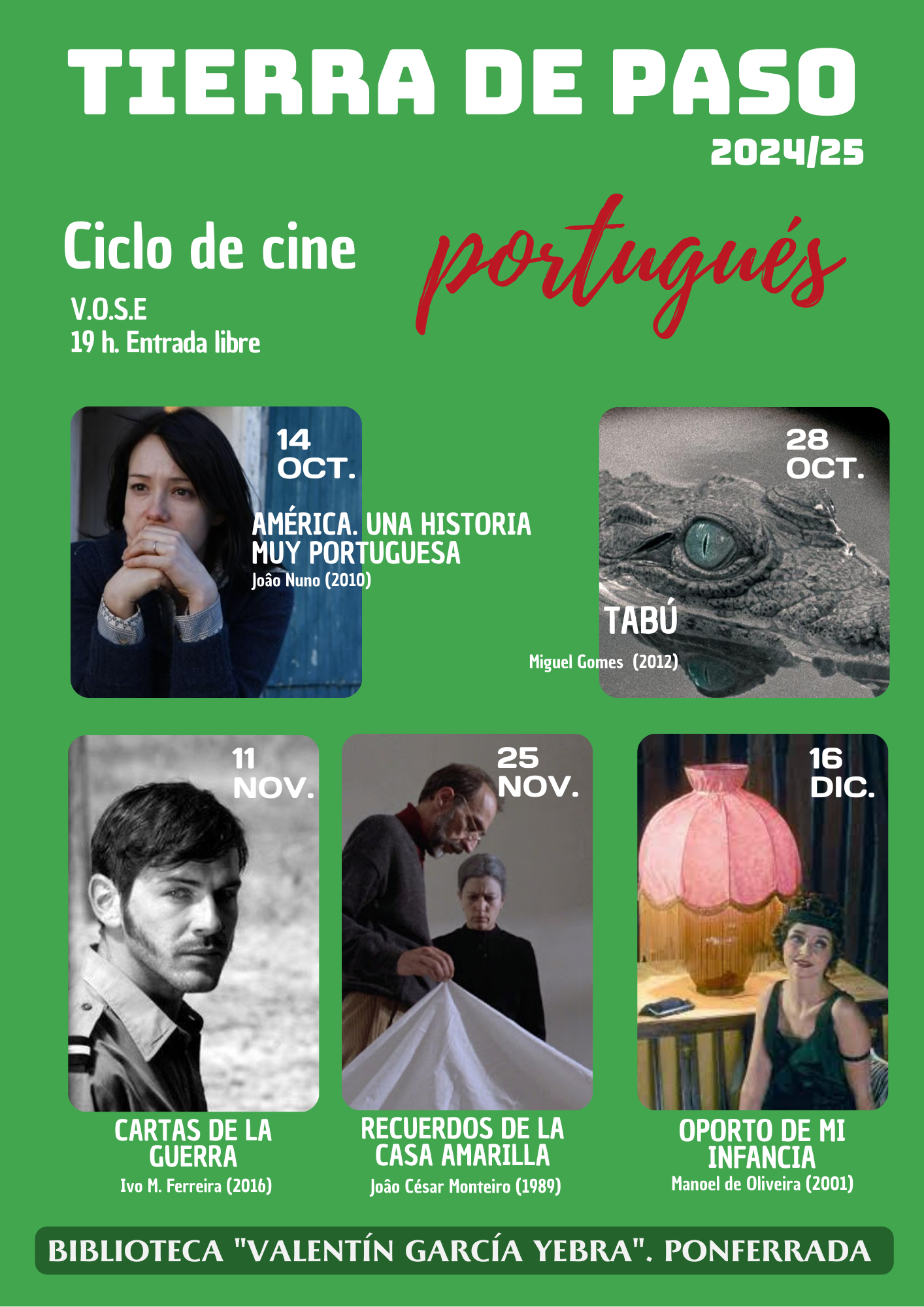 Ponferrada se sumerge en el cine portugués con un ciclo de 15 películas 3