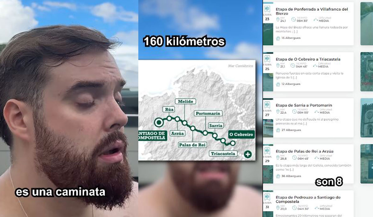 Ibai Llanos se prepara para hacer el Camino de Santiago y todo apunta a que comenzará en Ponferrada 1