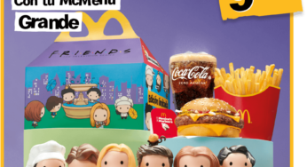 McDonald’s lanza el ‘Happy Meal’ para adultos con la ‘Friends Box’ una edición limitada dedicada a la serie de TV