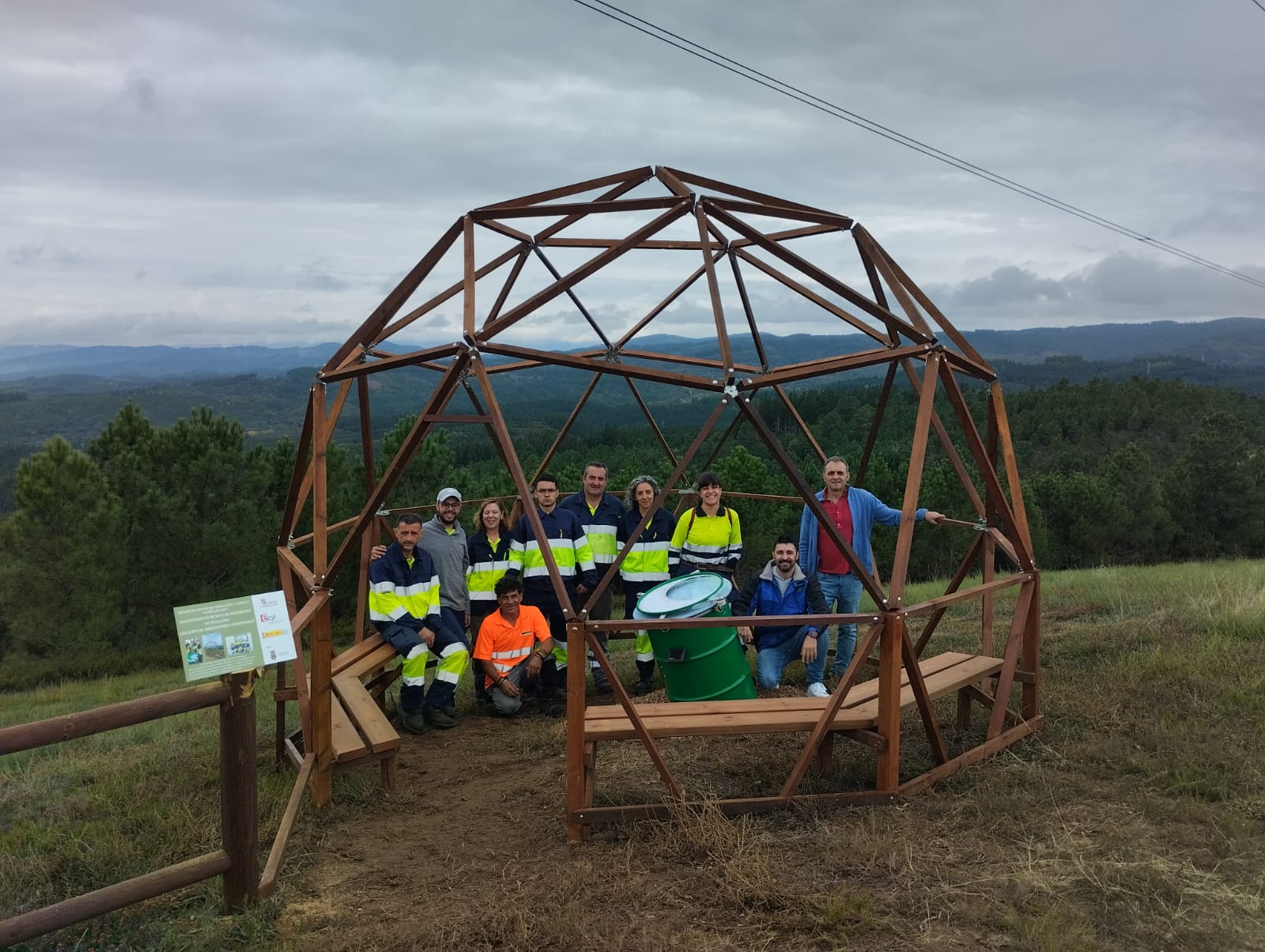 Mirar al cielo desde Finolledo, gracias al programa de formación y empleo de Cubillos y la Asociación Astronómica del Bierzo 3