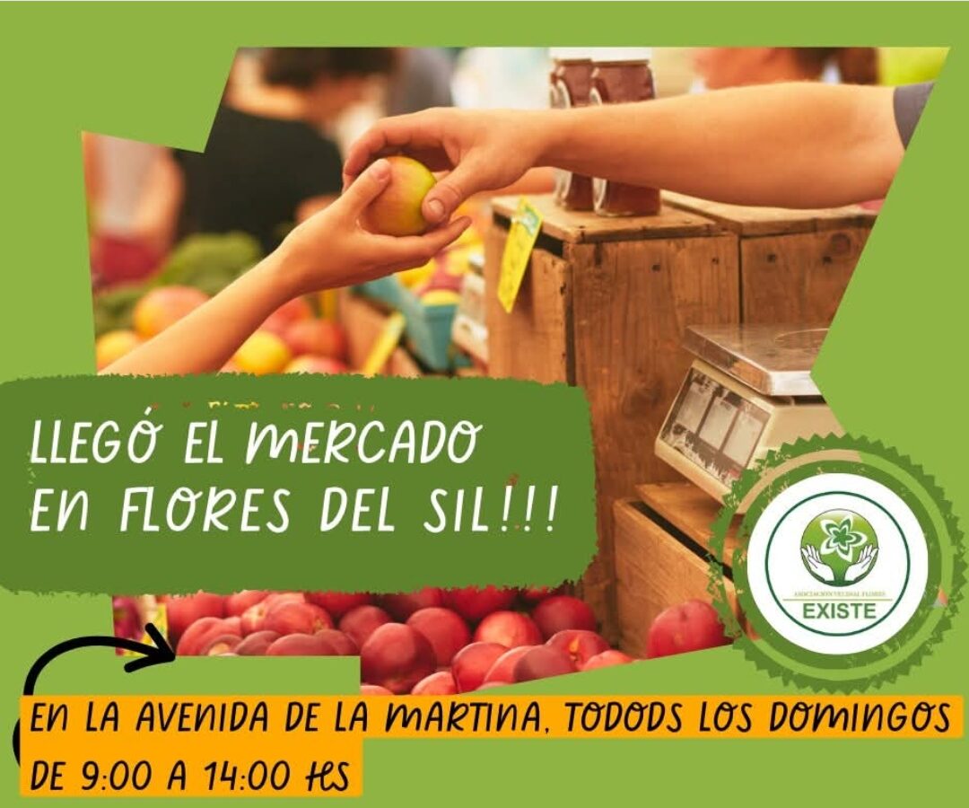 Este fin de semana arranca el Mercado de Domingo en el barrio de Flores del Sil 1