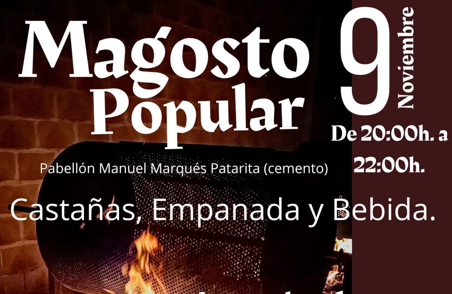 Bembibre celebra su tradicional Magosto este sábado en el pabellón Marqués Patarita 1