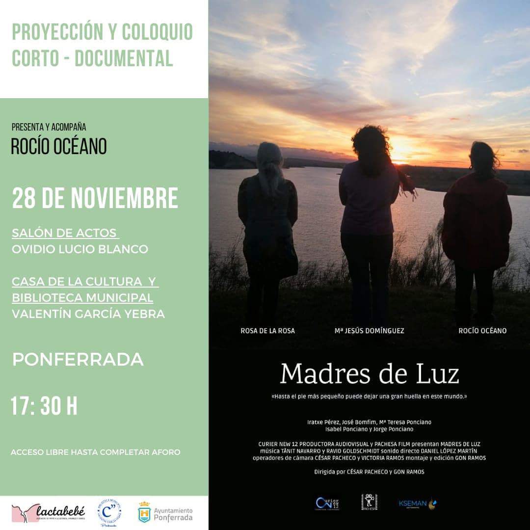 Ponferrada acoge la proyección de "Madres de Luz", un cortometraje sobre la muerte perinatal 2