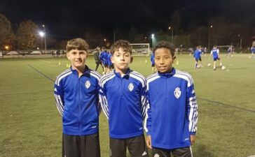 Tres jugadores del Alevín de la SD Ponferradina convocados a la preselección Sub-12 de Castilla y León 2