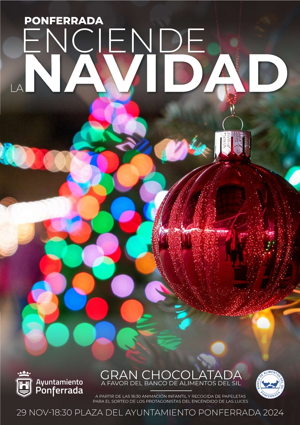 Ponferrada se ilumina: Encendido navideño el 29 de noviembre con actividades para toda la familia 2